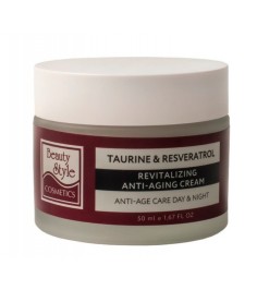 Крем возрождающий Anti Age plus 24 часа "Taurine & Resveratrol" 50 мл Beauty Style