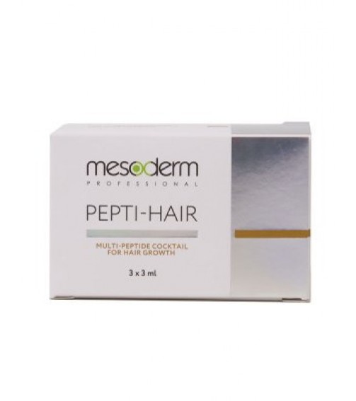 Пептидный мезококтейль для роста волос "Pepti - HAIR" 3мл*3 шт., MESODERM