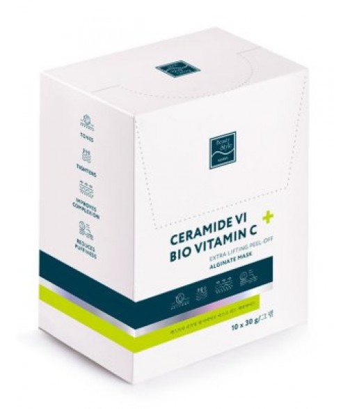 Альгинатная лифтинг-маска "Сeramide Vi + BIO Vitamin C" 30 гр Beauty Stylе