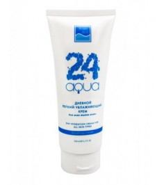 Дневной легкий увлажняющий крем для всех типов кожи «Аква 24» Beauty Style, 150 мл.